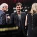 Dieter Zetsche, Chairman of Daimler AG and Head of Mercedes-Benz, stands with actors Joshua Jackson and Diane Kruger during the Mercedes-Benz press presentation at the North American International Auto Show during the press preview on Monday, Jan. 14, at Cobo Center in Detroit.   Melanie Maxwell I AnnArbor.com 